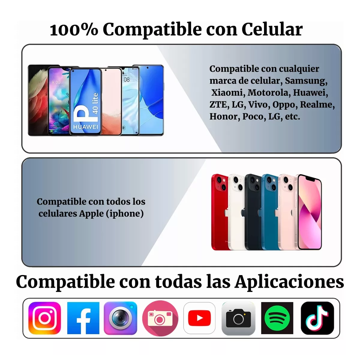 Micrófono Inalámbrico Profesional Solapa Lavalier Celular Pc