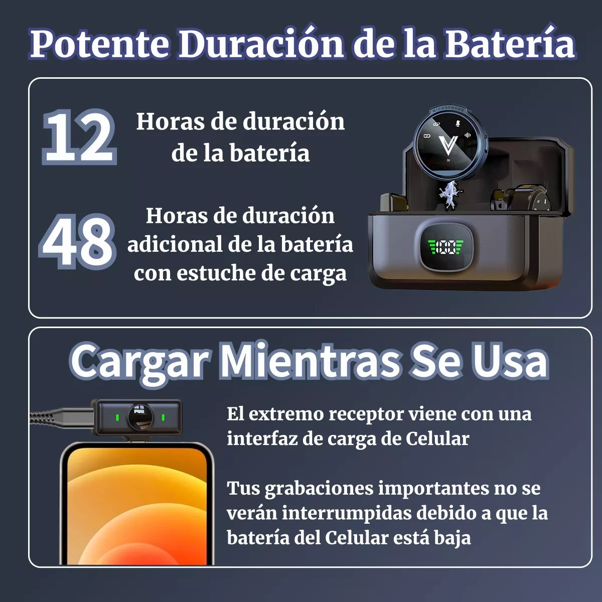 Micrófono Inalámbrico Profesional Solapa Lavalier Celular Pc