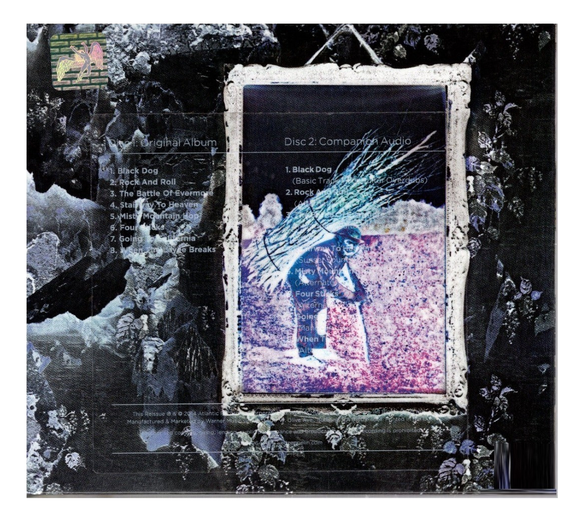 Led Zeppelin  Led Zeppelin 4  2 Discos Cd 16 Canciones