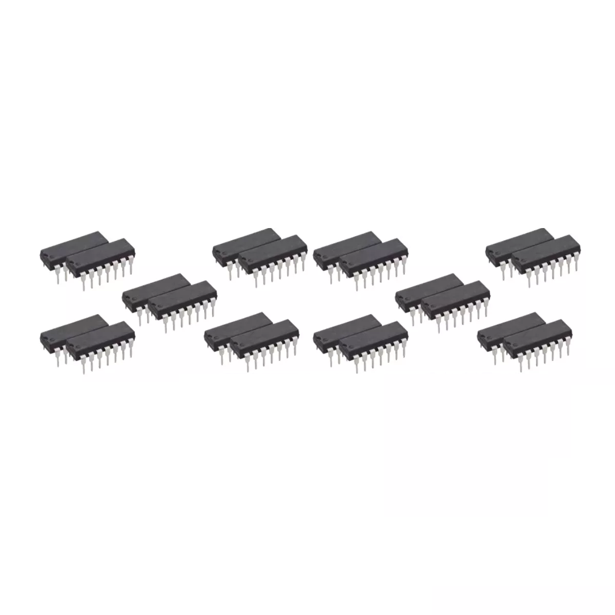 Kit De Compuertas Lógicas 74ls00 74ls02 74ls04 74ls08 74ls32