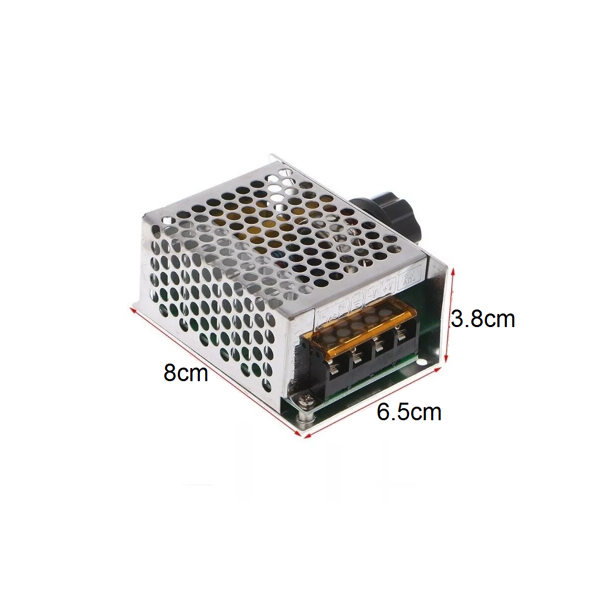 Dimmer 110~220vac 4000w Dimer Regulador De Voltaje Velocidad