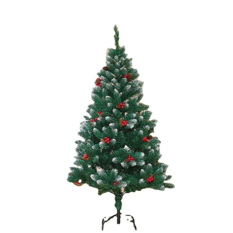Arbol de Navidad con frutos rojos