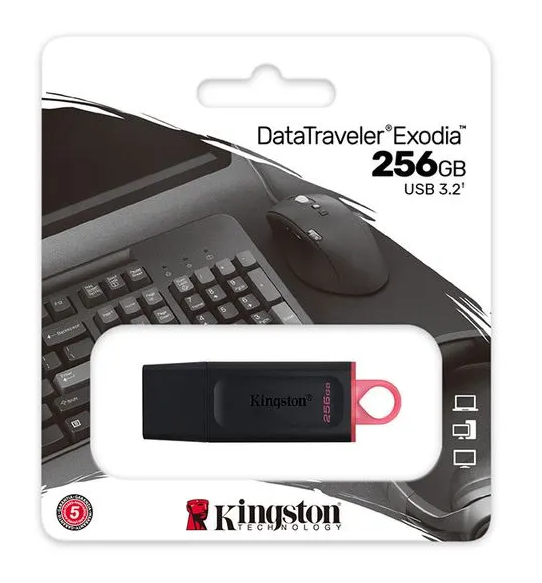 KINGSTON MEMORIA USB 3.2 EXODIA 256GB DTX-256GB