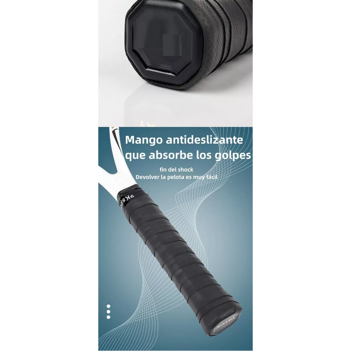Raqueta Tenis Para Adulto Principiante De Carbono Compuesto