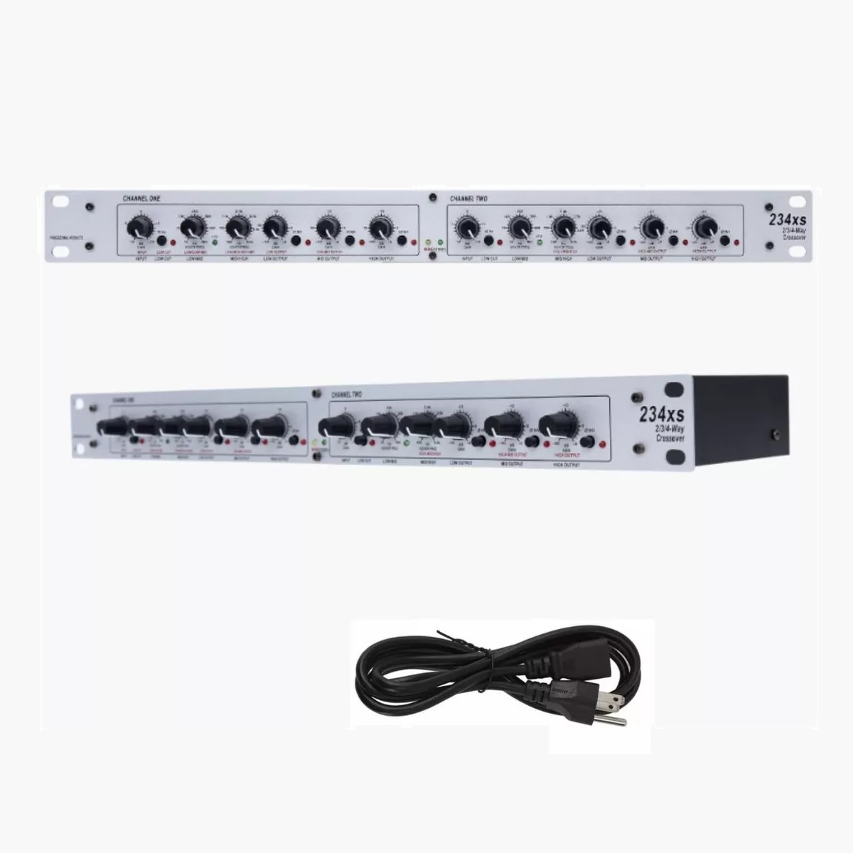 234xs Crossover Audio Profesional 3 Vías Divisor Frecuencia