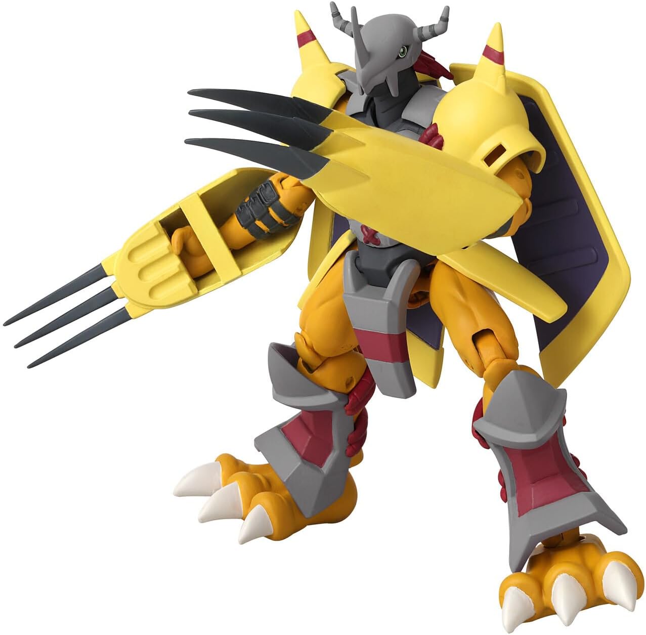 Wargreymon Digimon Anime Heroes BANDAI Figura de Anime articulada 6.5 Pulgadas 