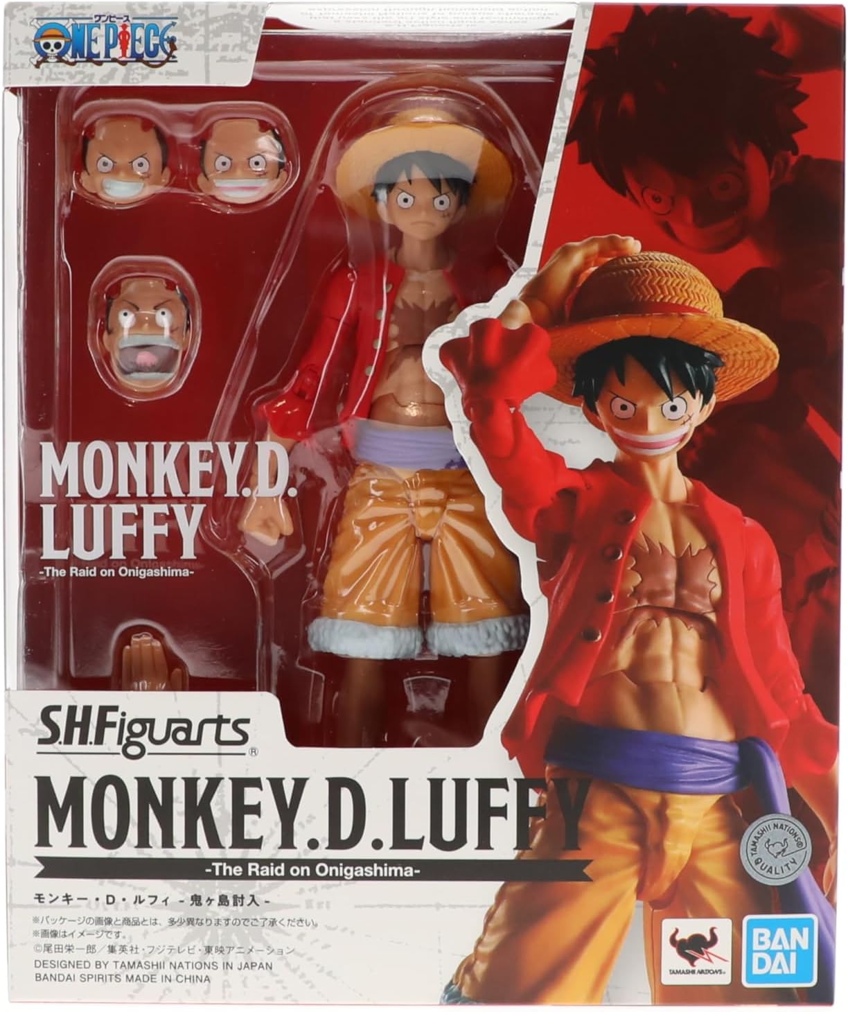Monkey D. Luffy Tamashii Nations The Raid on Onigashima, One Piece, Bandai Spirits, S.H.Figuarts 