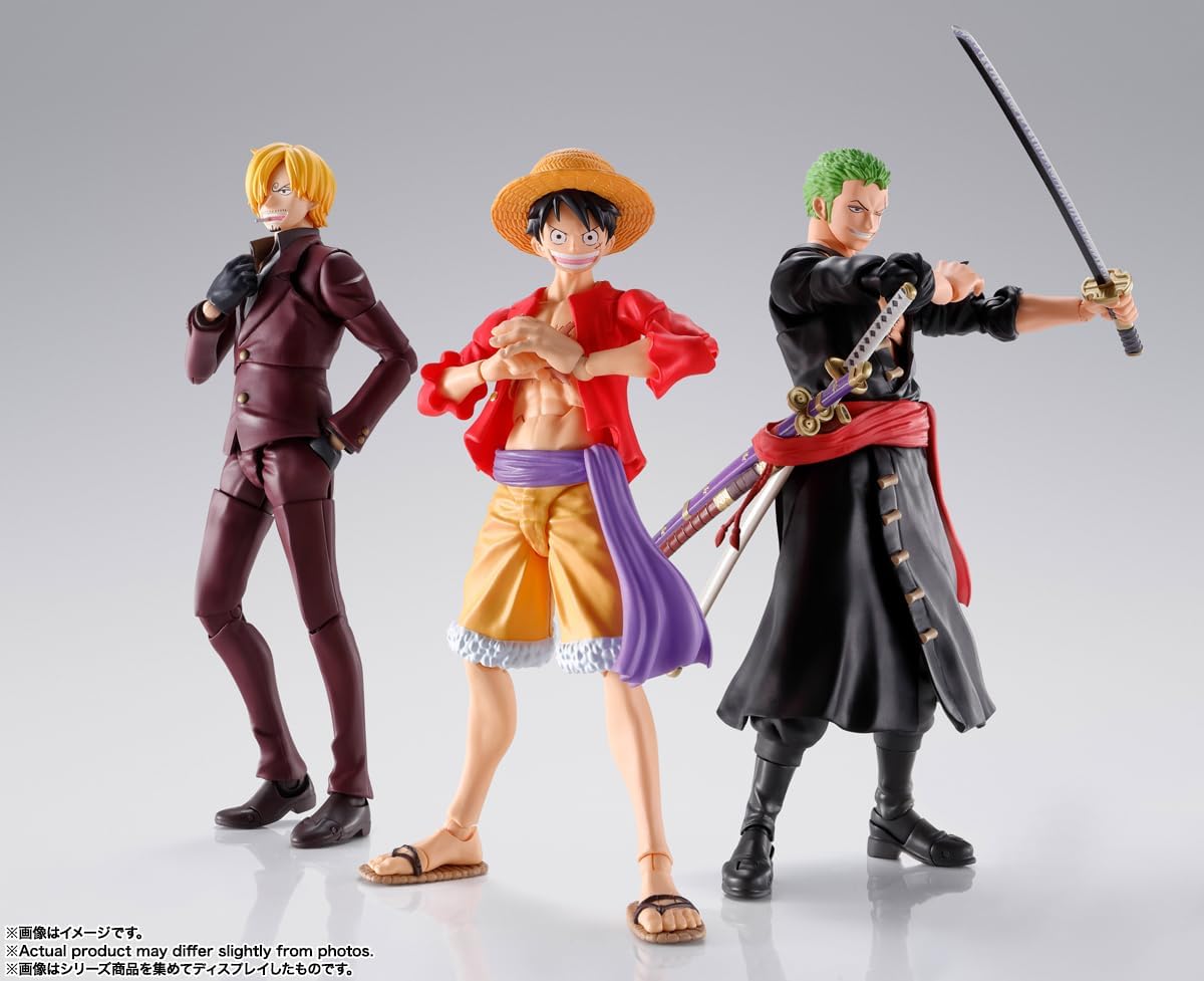 Monkey D. Luffy Tamashii Nations The Raid on Onigashima, One Piece, Bandai Spirits, S.H.Figuarts 