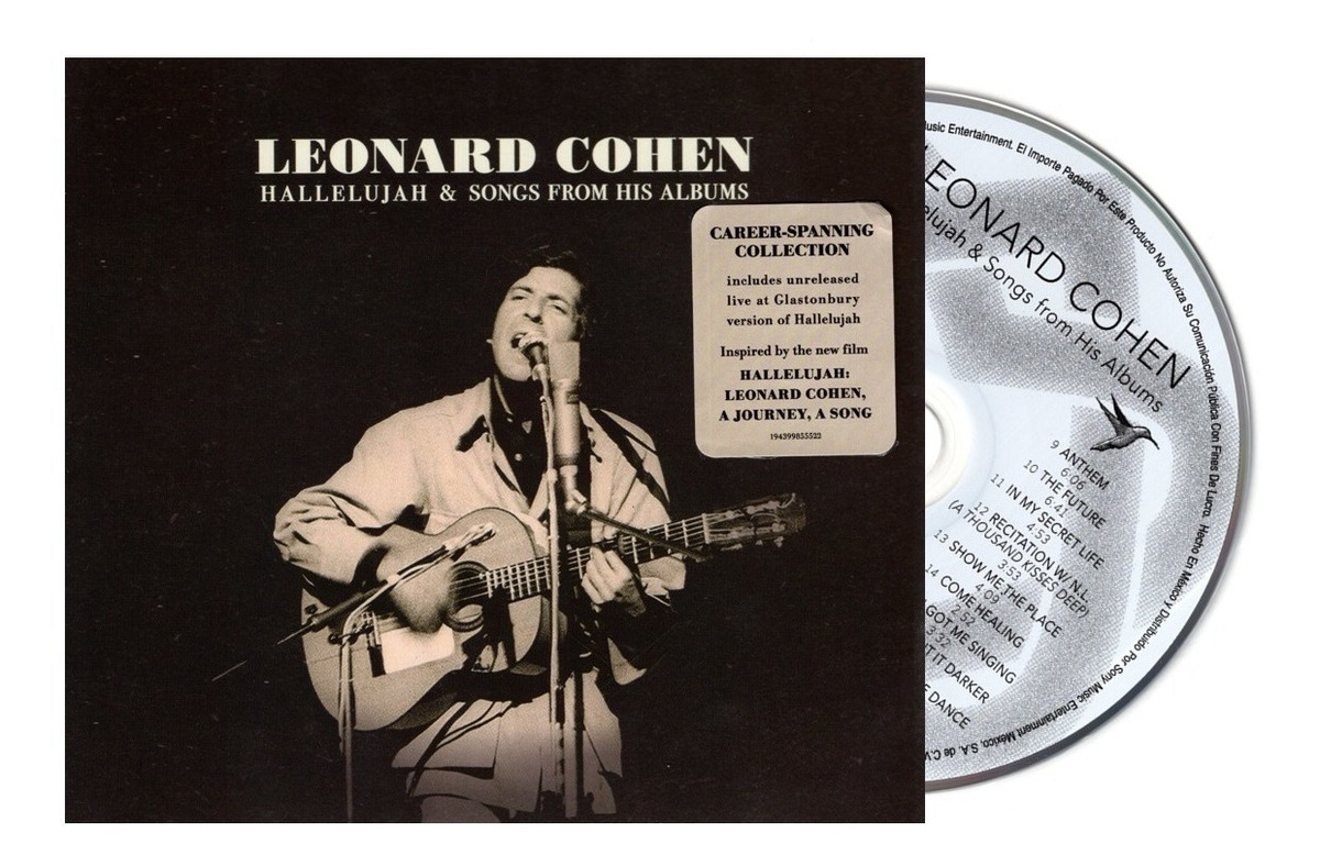 Leonard Cohen Hallelujah & Songs From His Albums Disco Cd