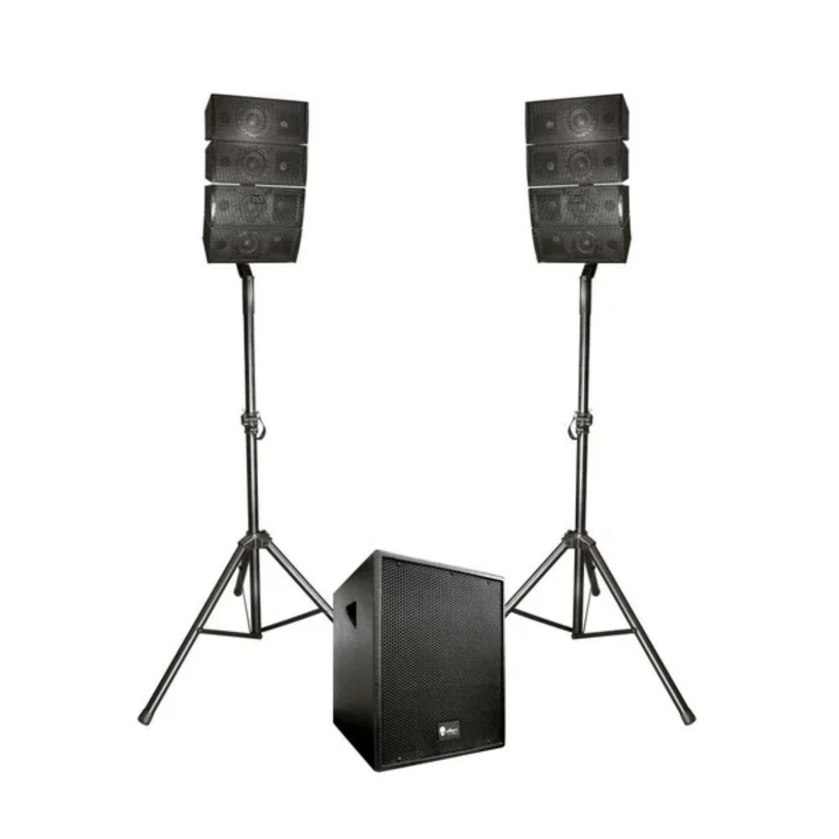 Sistema de Audio Lineal Alienpro VECTOR 15 Profesional 2 Satélites 15 Pulgadas 450W RMS