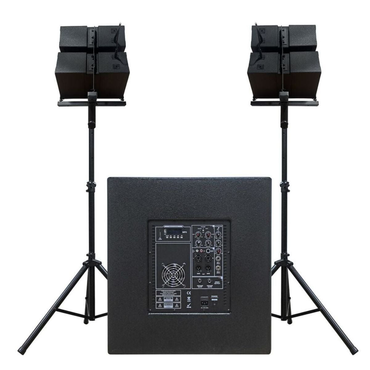 Sistema de Audio Lineal Kegner JPS268BT Karaoke 700W 2.1 Canales Bluetooth USB