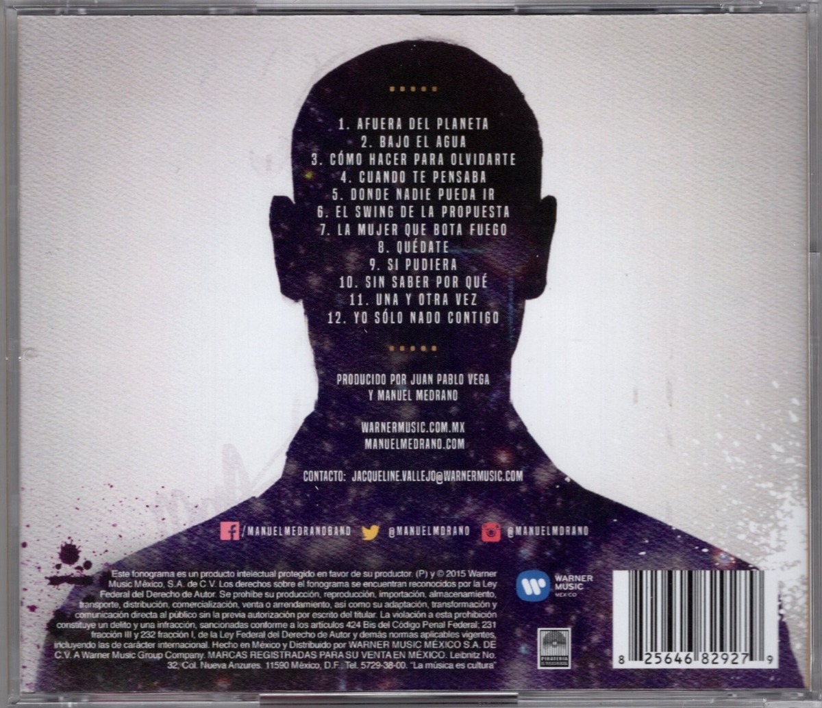 Manuel Medrano - Manuel Medrano - Disco Cd