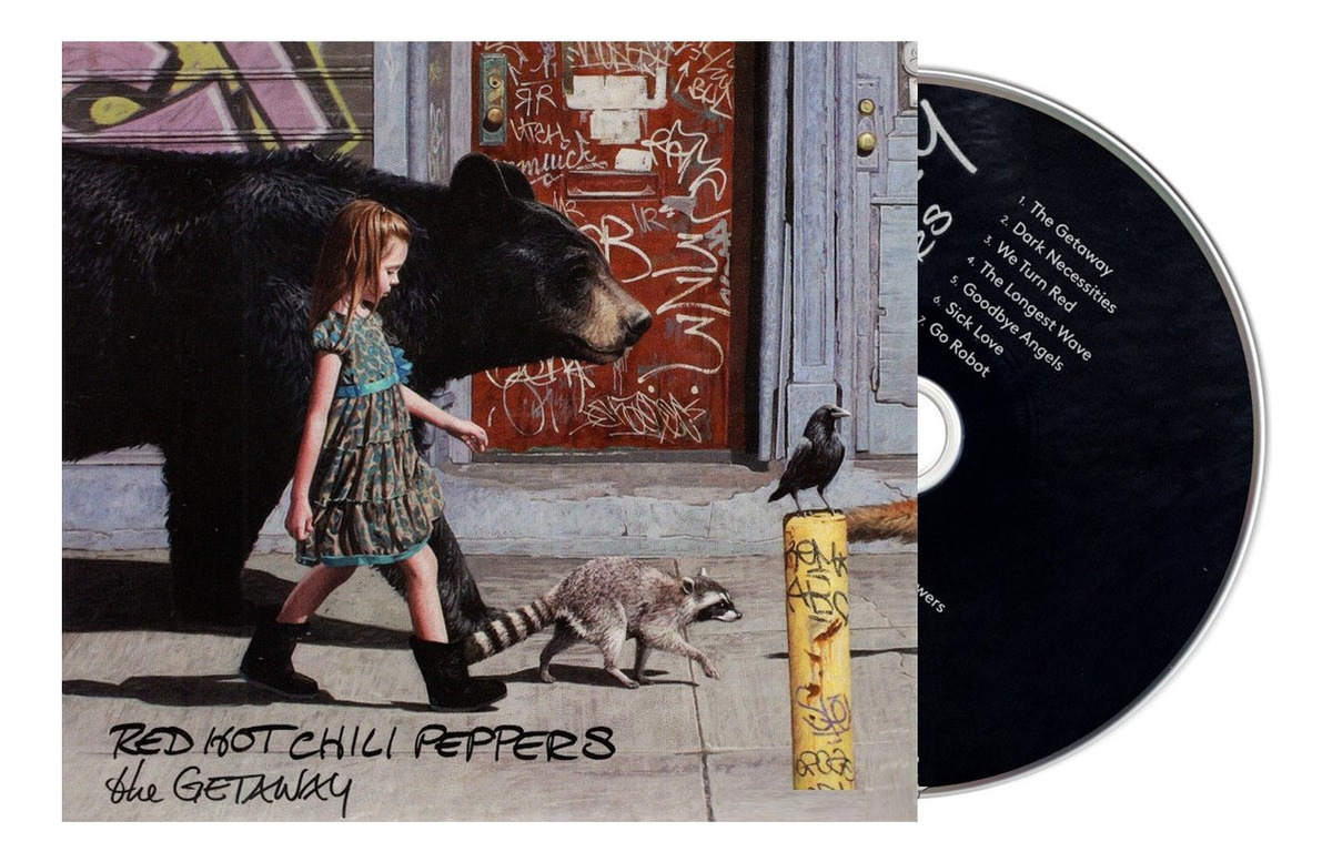 Red Hot Chili Peppers  The Getaway  Disco Cd