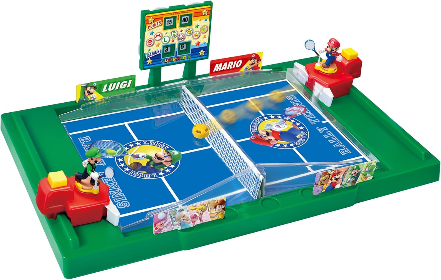 Epoch Super Mario Rally Tenis Coleccionable Regalo Niños