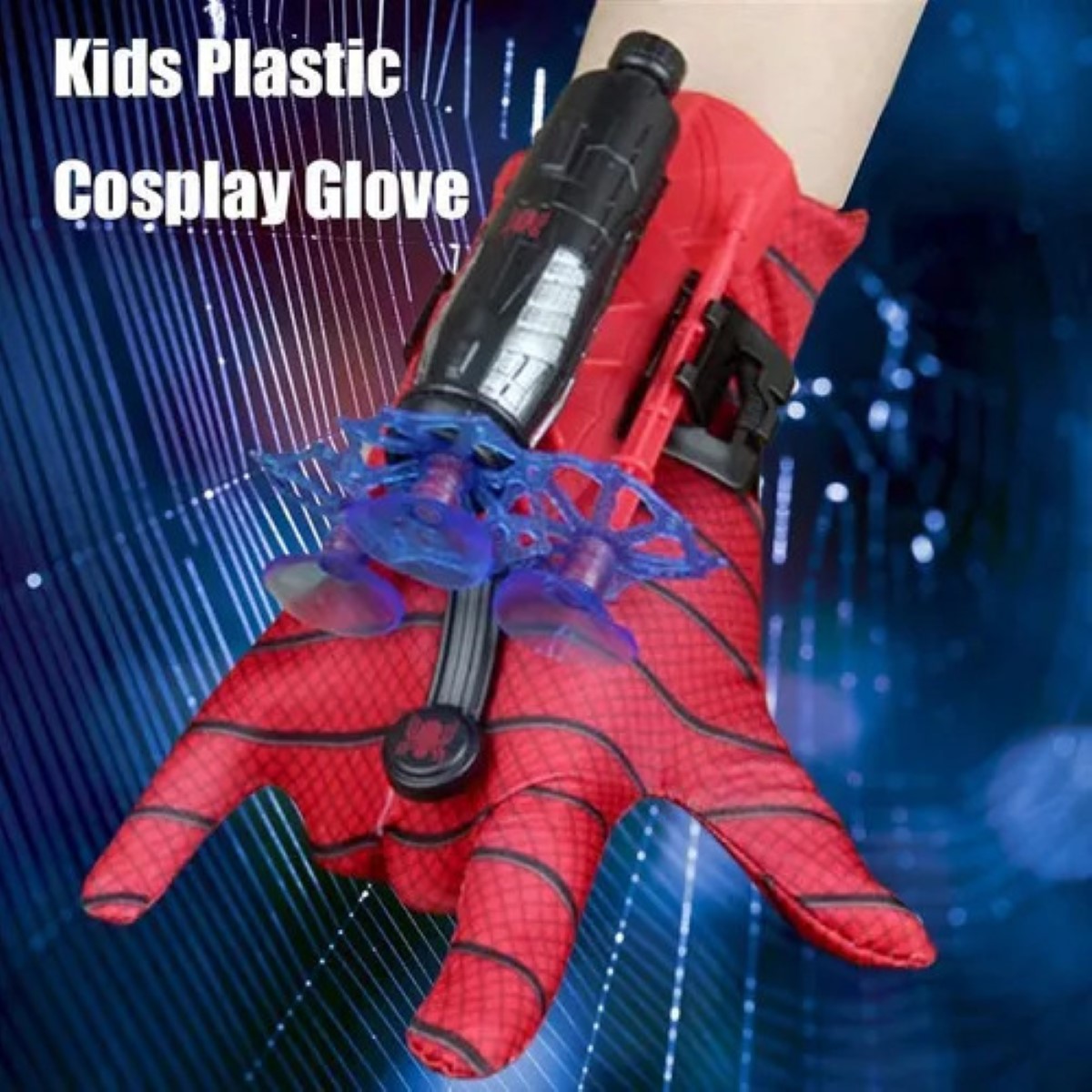 Spiderman Guantes Infantil Bala Suave Launcher Web Shooter