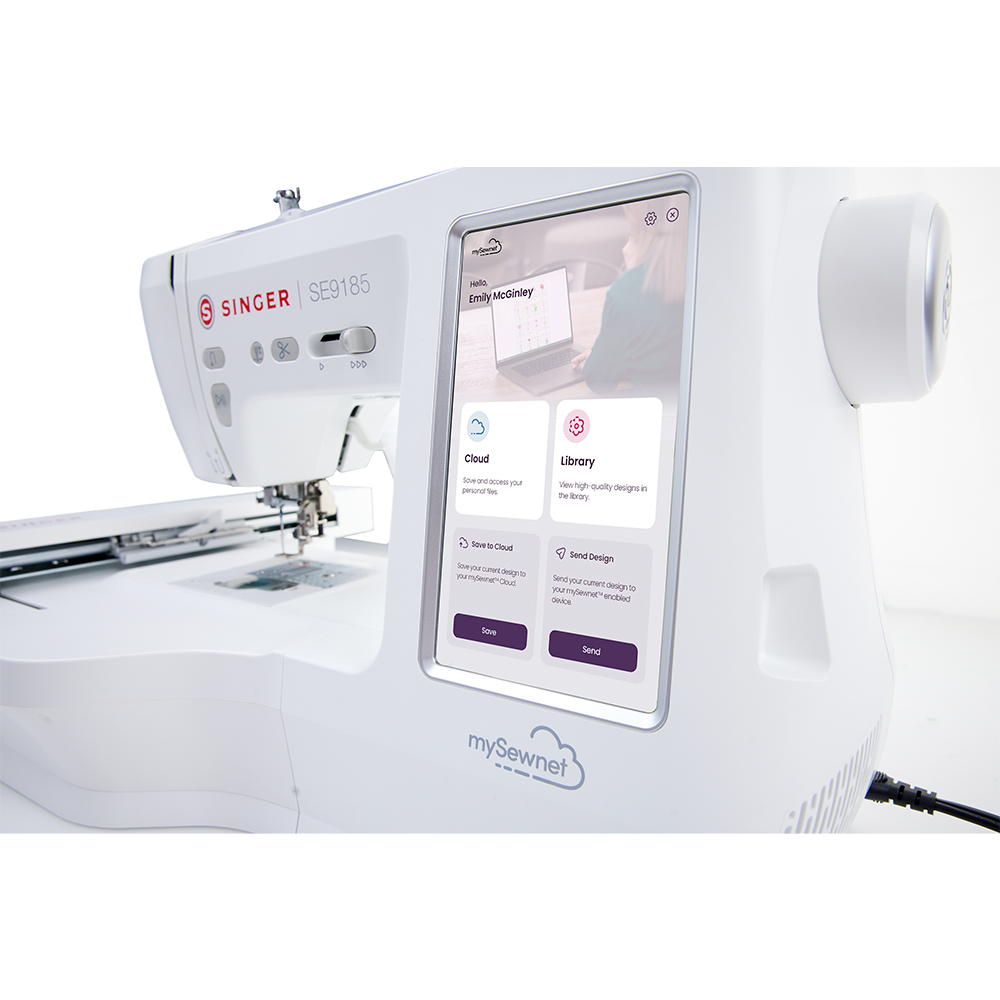 Máquina De Bordar y Coser, Combo 2 En 1 Singer SE9185