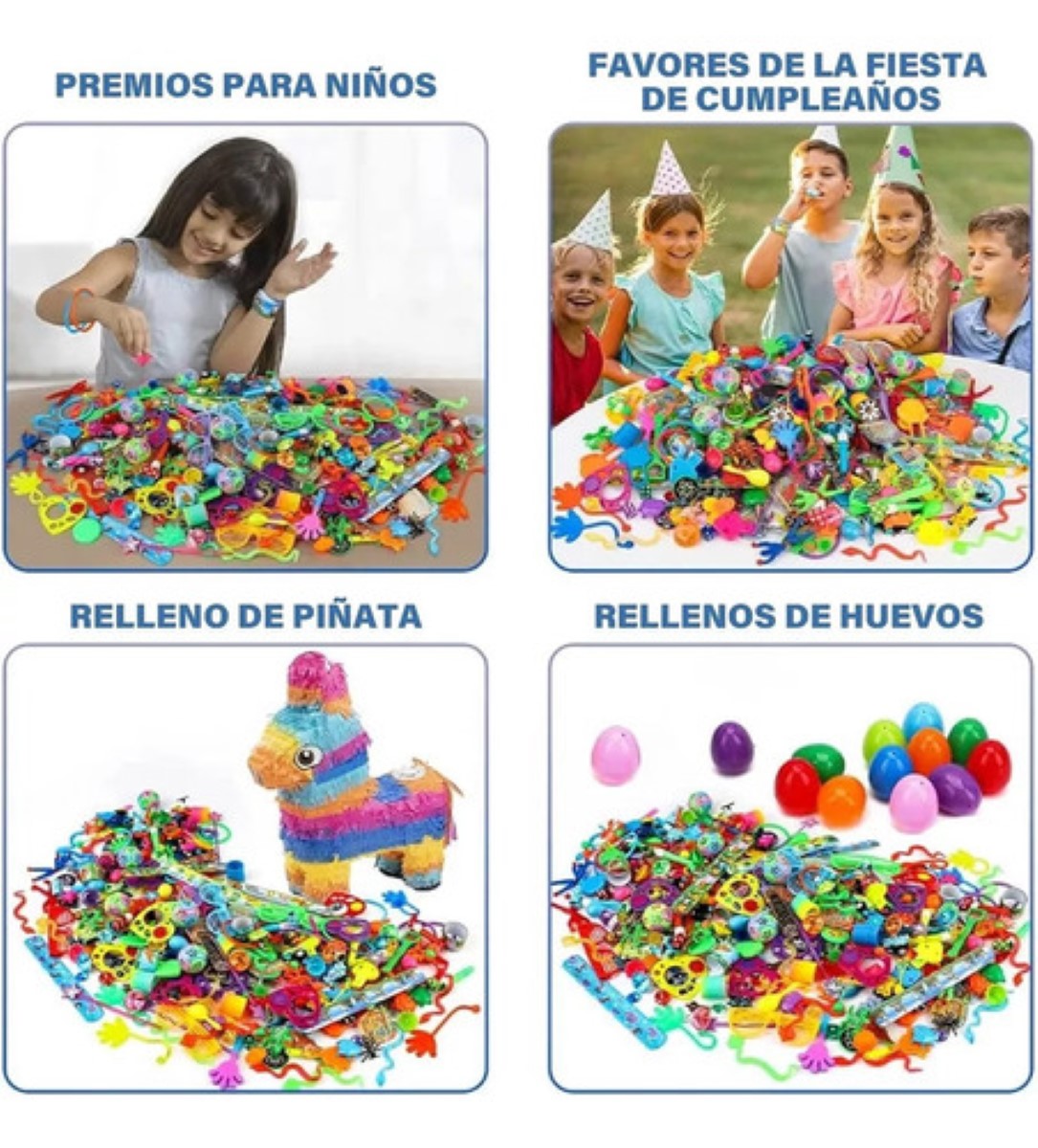 200pcs Juguetes Piñata Toys Fiesta Regalo Cumpleaño Niño
