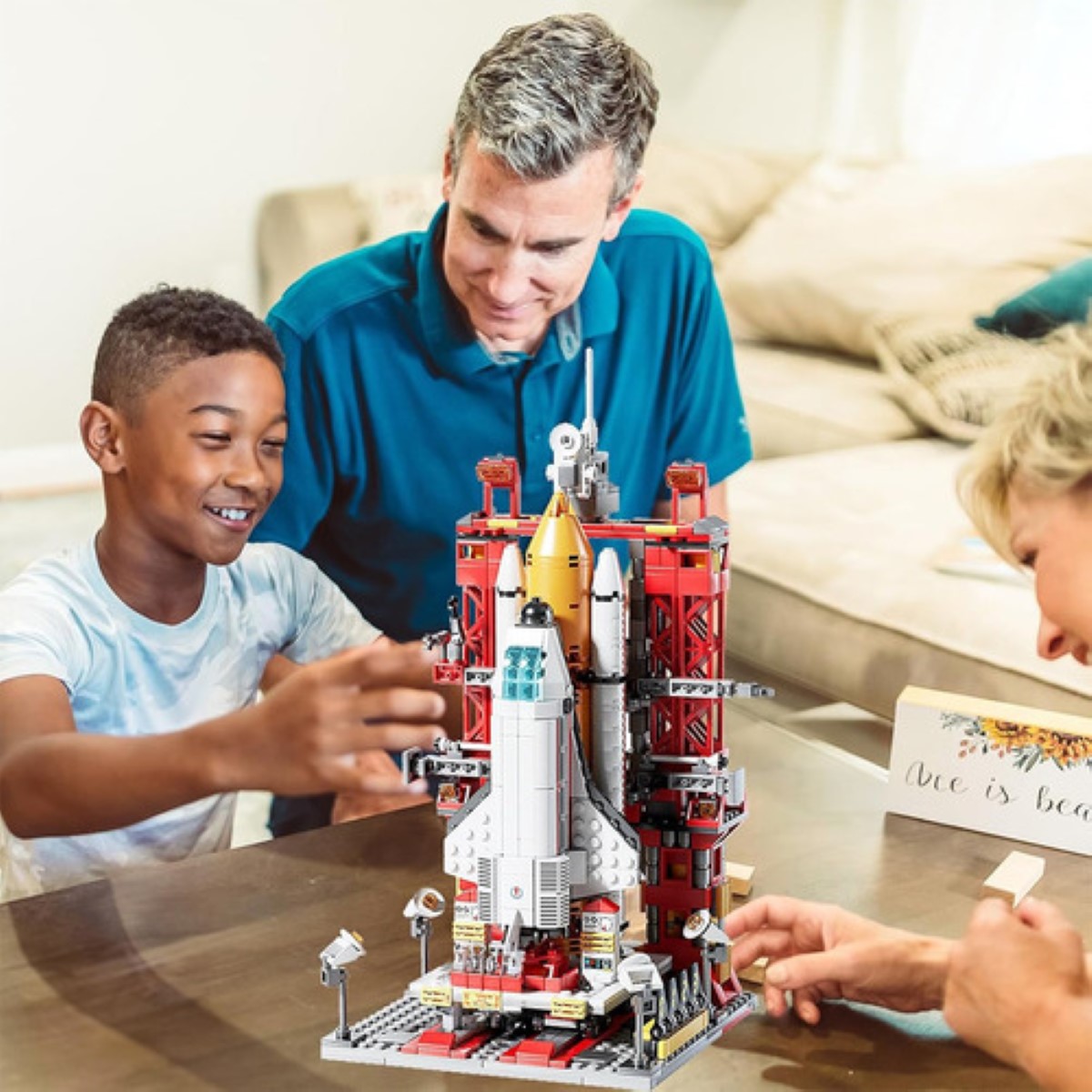 Set 521pcs De Bloques Construccion Para Cohetes Espaciales