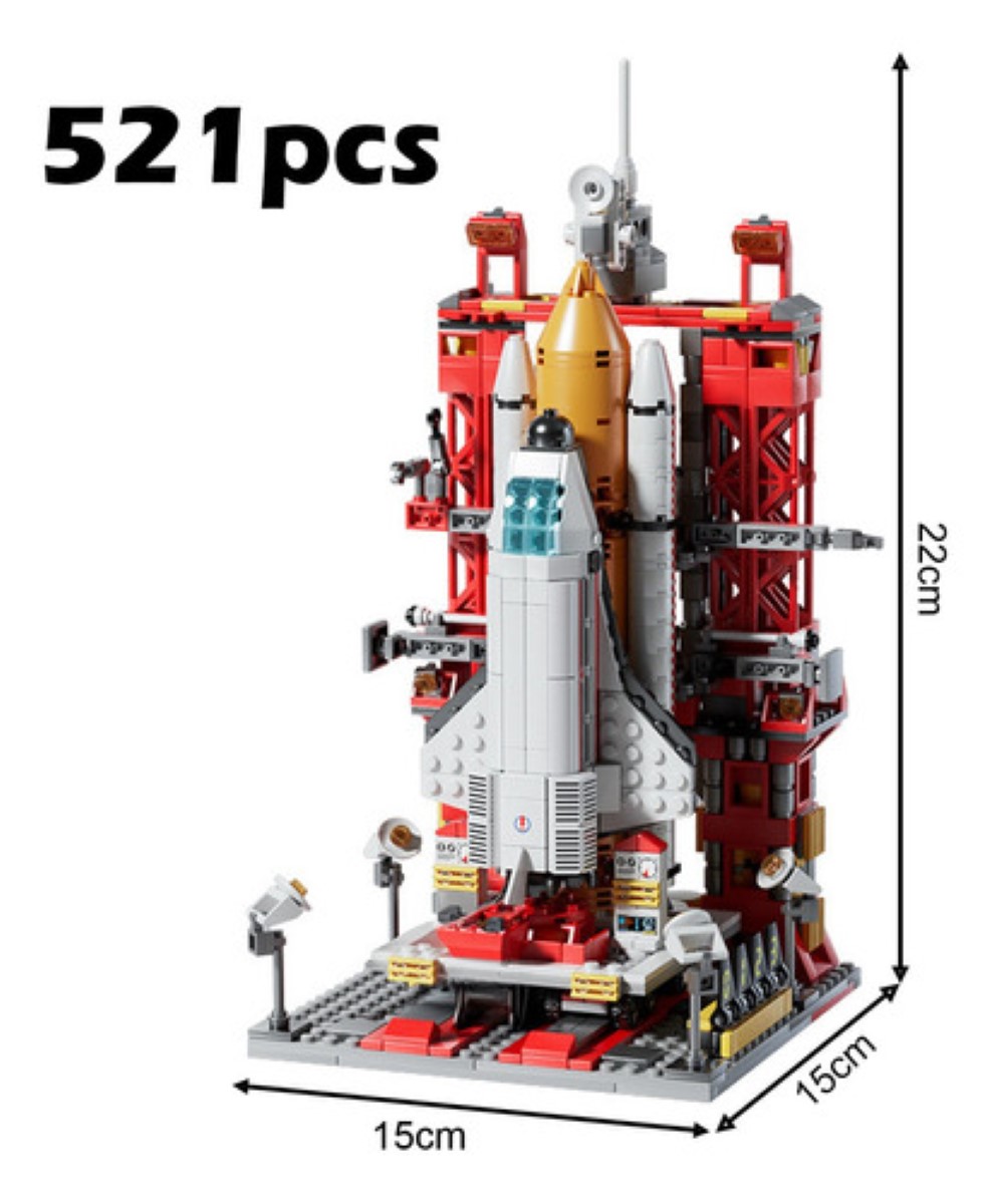 Set 521pcs De Bloques Construccion Para Cohetes Espaciales