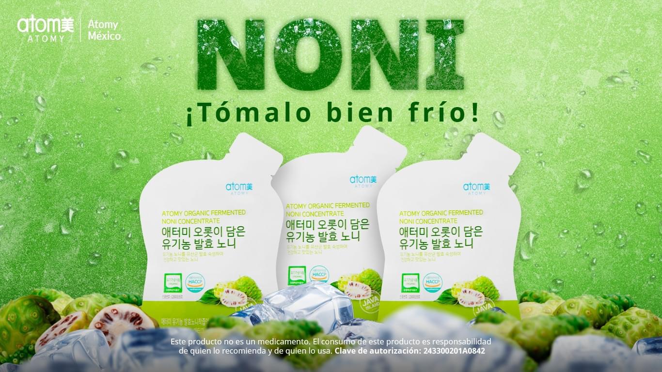 ATOMY NONI Extracto Orgánico, fermentado y Concentrado de Noni, con Probióticos NONI 100% ORGÁNICO 100% ORIGINAL COREANO