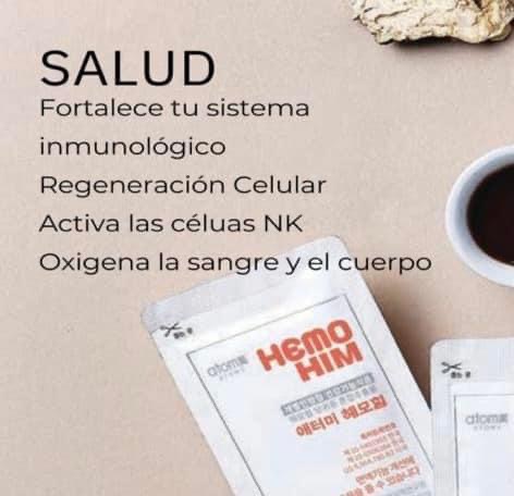 ATOMY HEMO HIM 100% ORIGINAL COREANO  60 Sobres de 20ml c/u