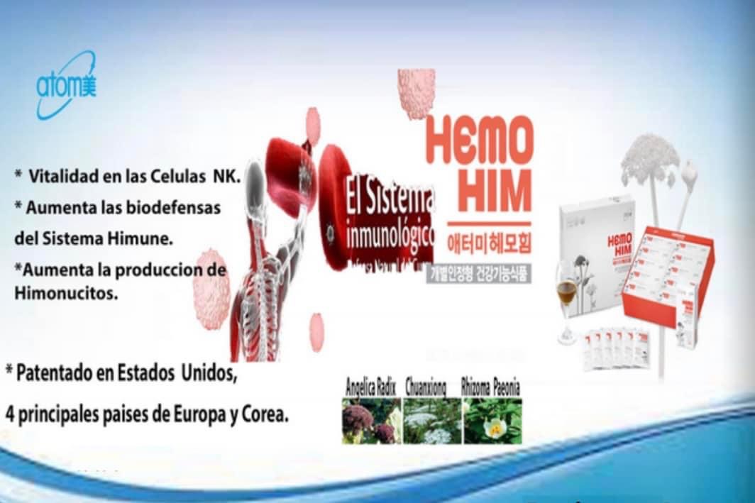 ATOMY HEMO HIM 100% ORIGINAL COREANO  60 Sobres de 20ml c/u