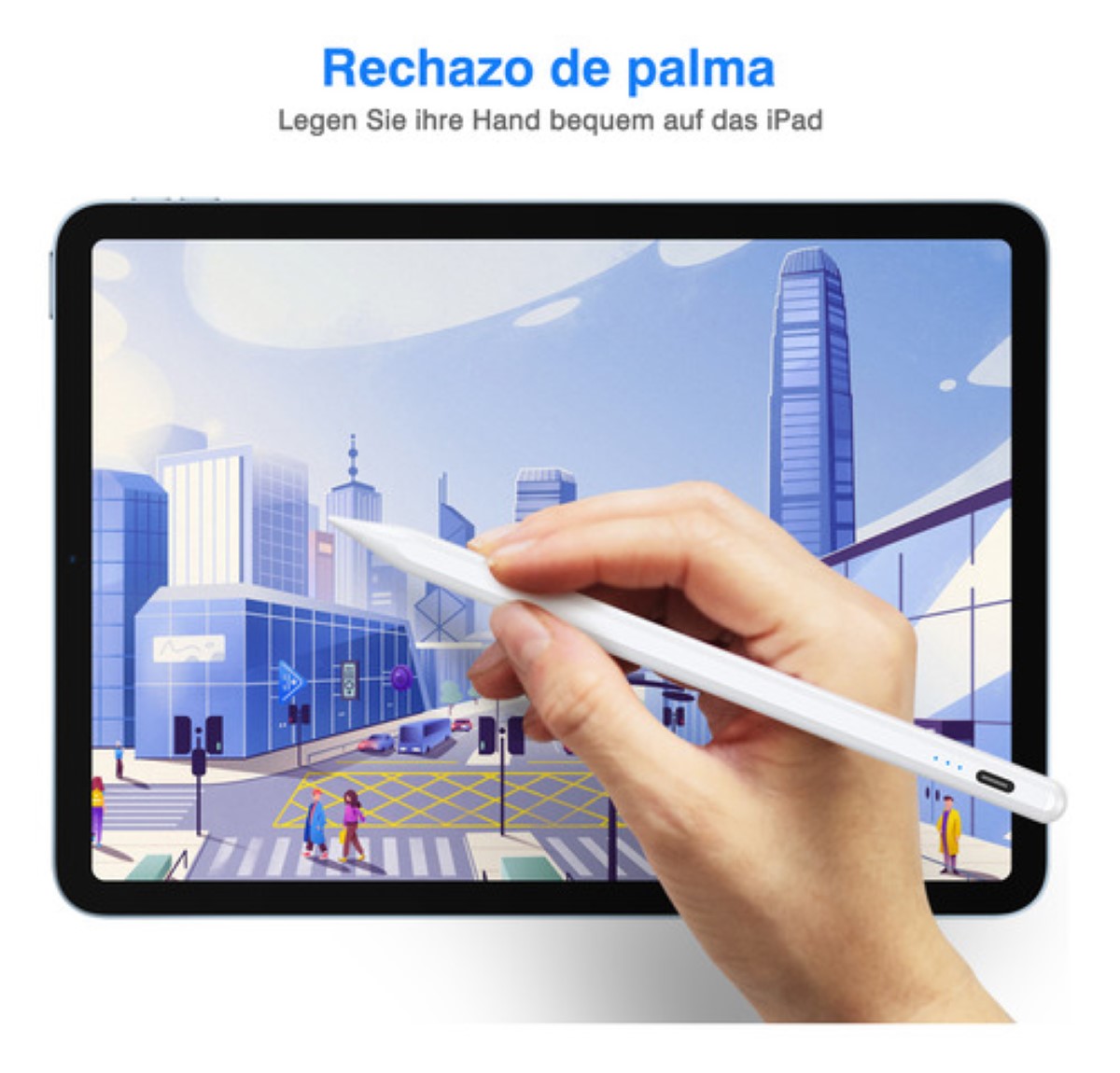 Lápiz iPad Lápiz Óptico Stylus Carga Rápida Con Magnética