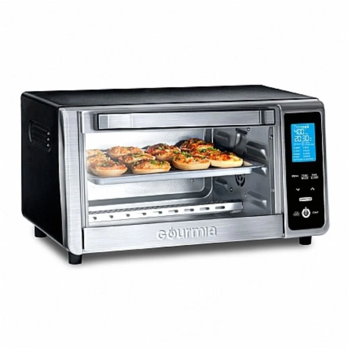 Horno con Air Fryer Gourmia GTF1150 Digital 11 Funciones Acero Inoxidable