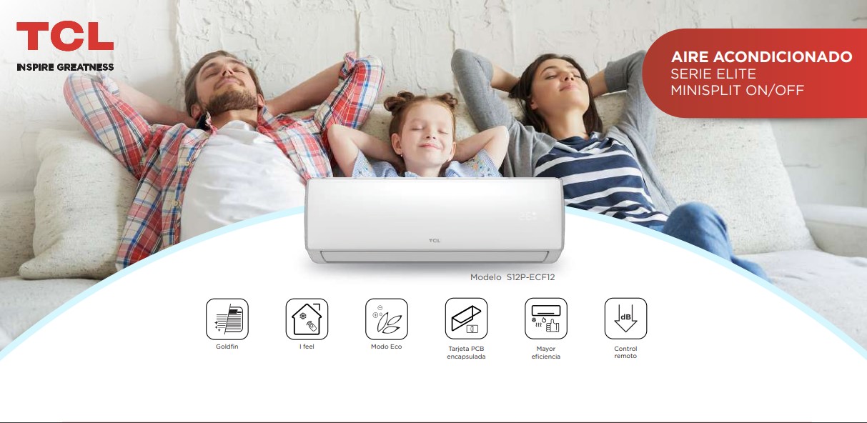Minisplit TCL (1.5 Ton, 220V, Solo Frio)