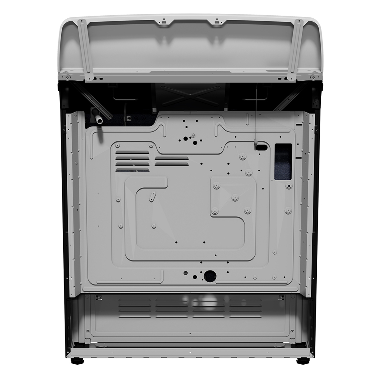 Estufa de Piso Mabe EM7654BFIS3 30" 6 Quemadores Silver