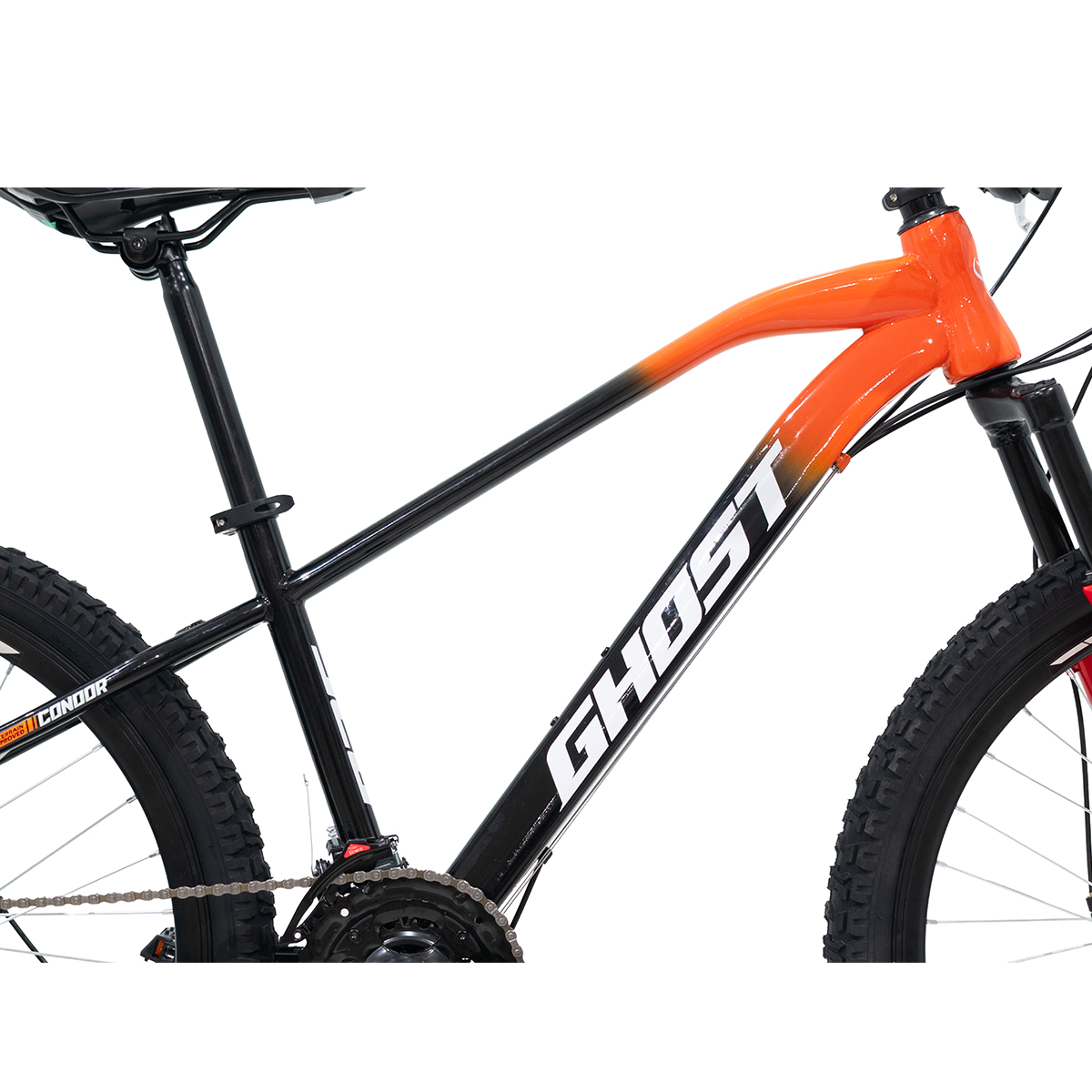 Bicicleta Ghost Claw Rodada 26 Naranja De Montaña