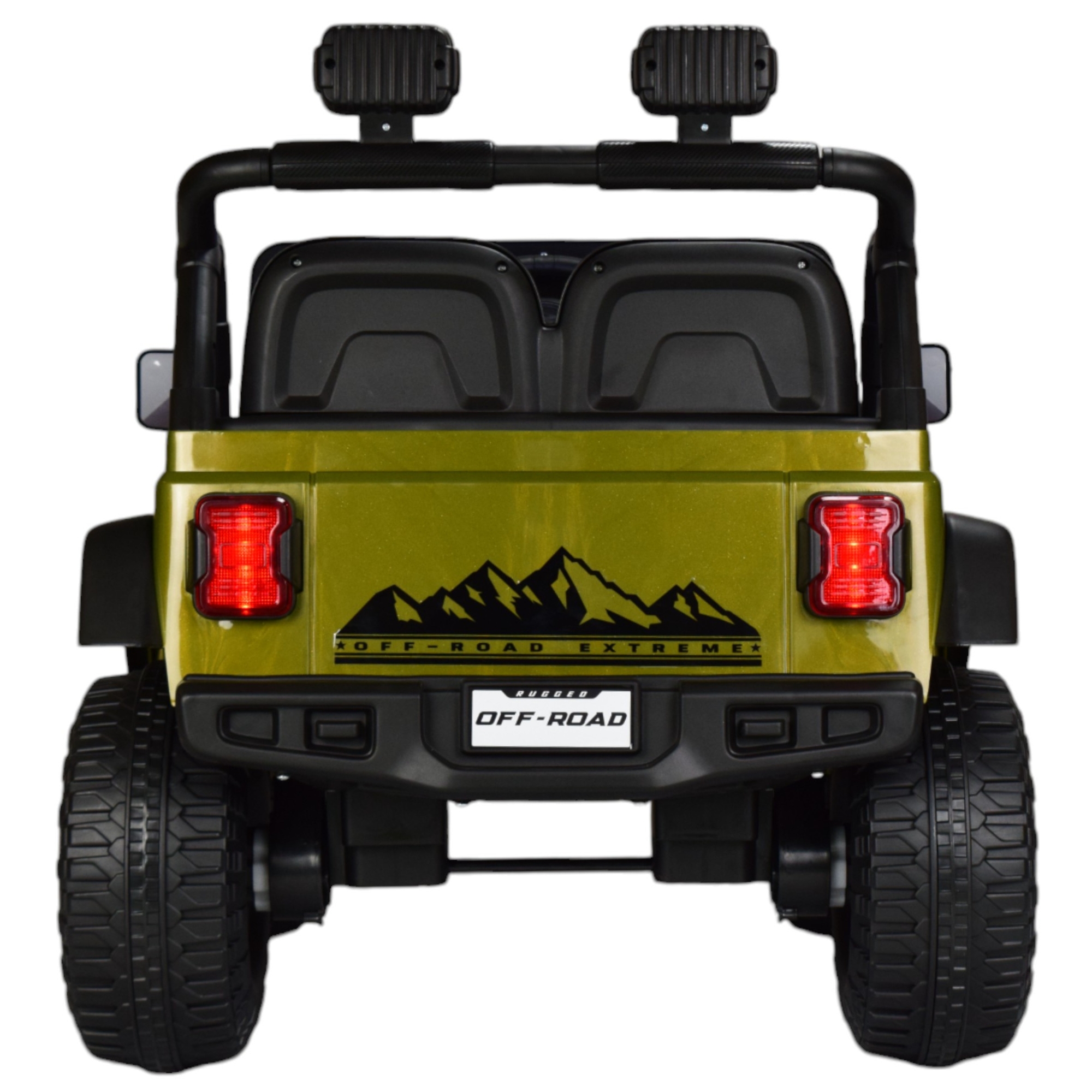 Montable Electrico para Niños Camioneta Control Remoto 12v - VERDE