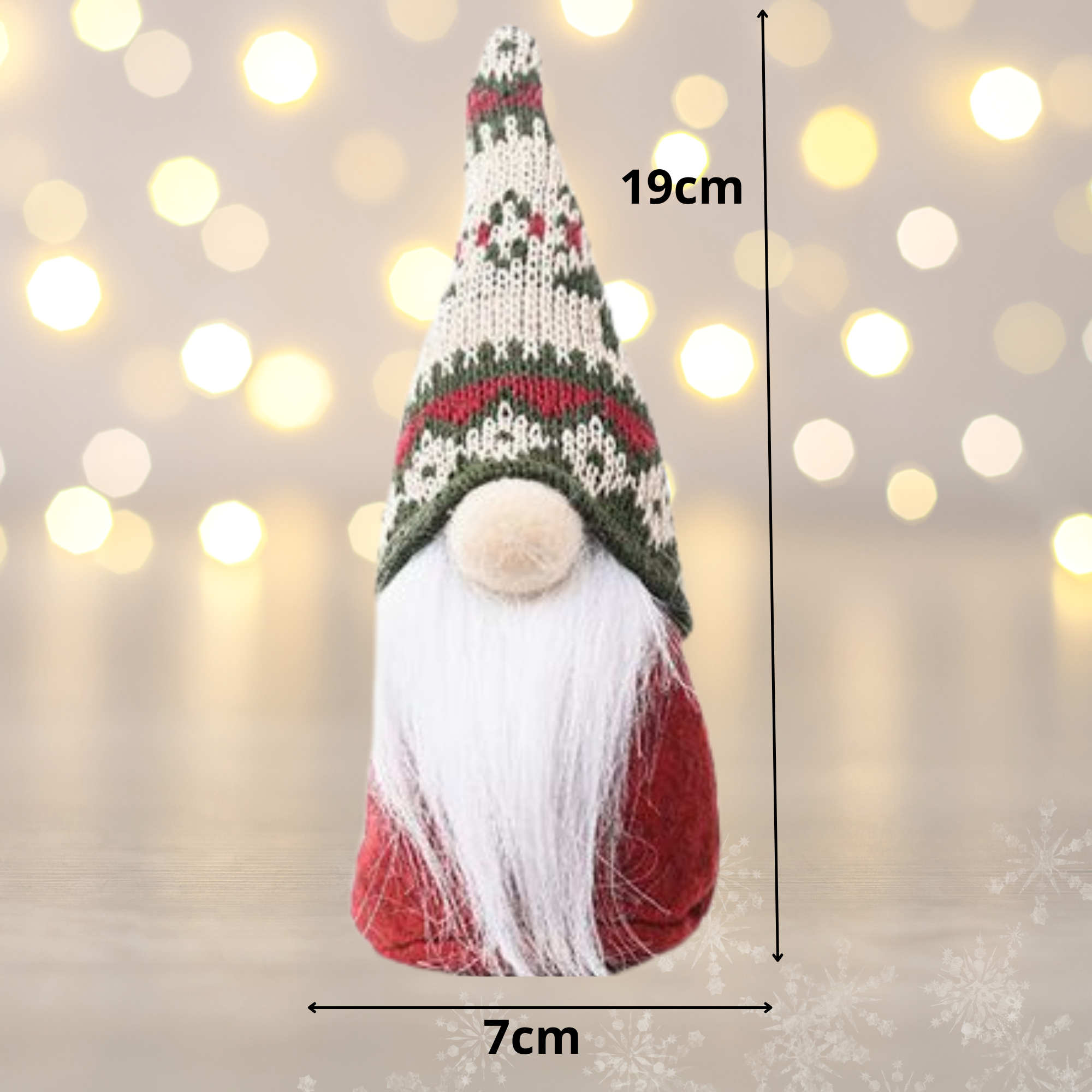 3 Gnomos Navideños Decoraciones Navideñas Decoración para el hogar Navidad