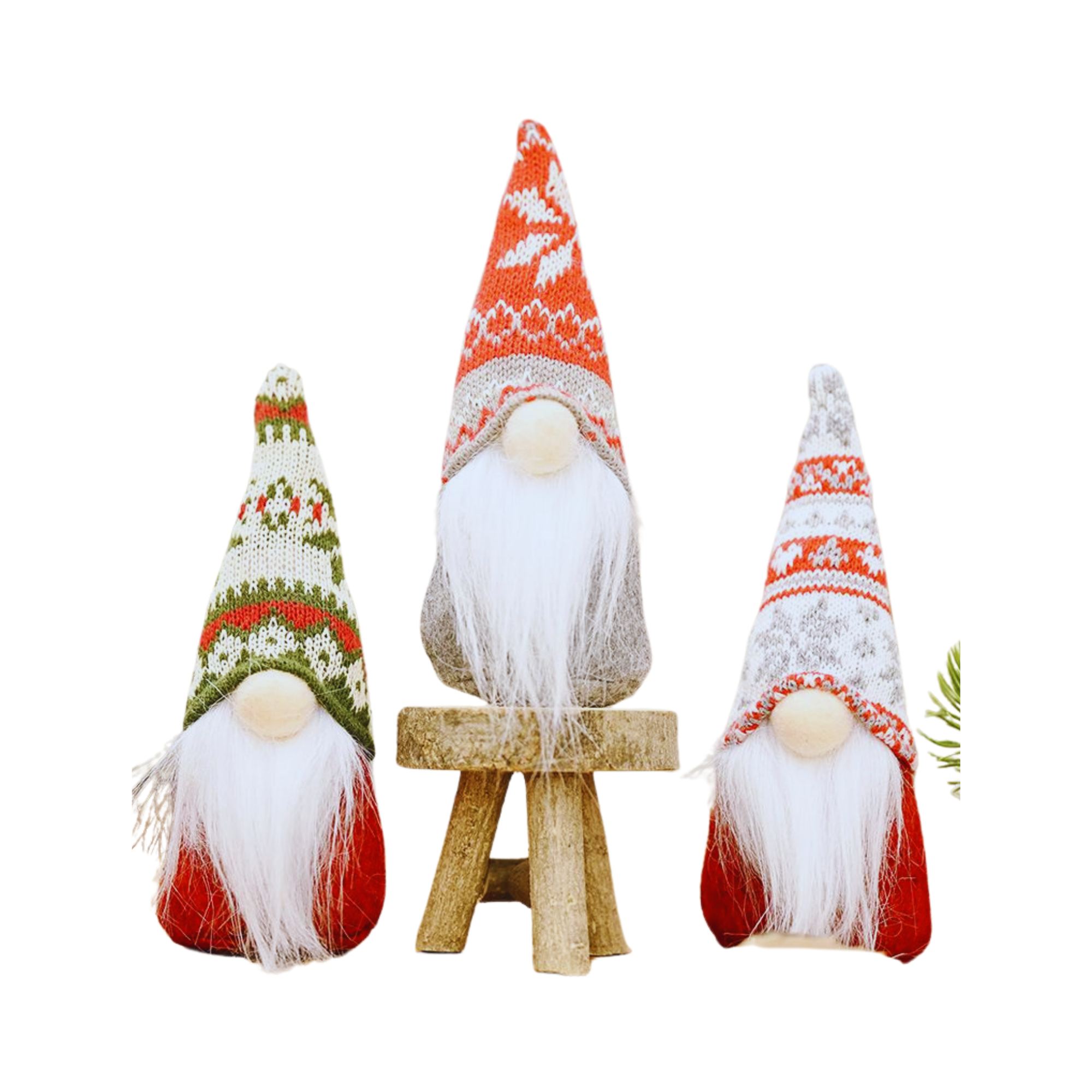 3 Gnomos Navideños Decoraciones Navideñas Decoración para el hogar Navidad