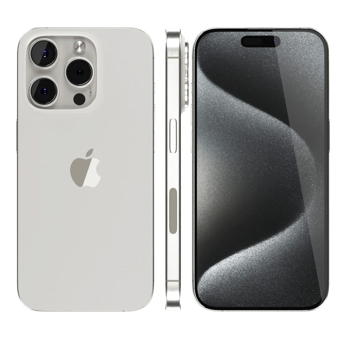 Apple iPhone 15 Pro 128Gb Blanco Titanio Reacondicionado Grado A eSIM