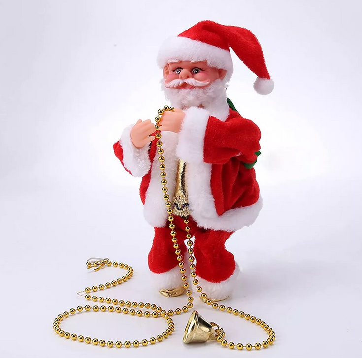 Santa Claus Sube y Baja Musical Navidad, Papá Noel Navidad