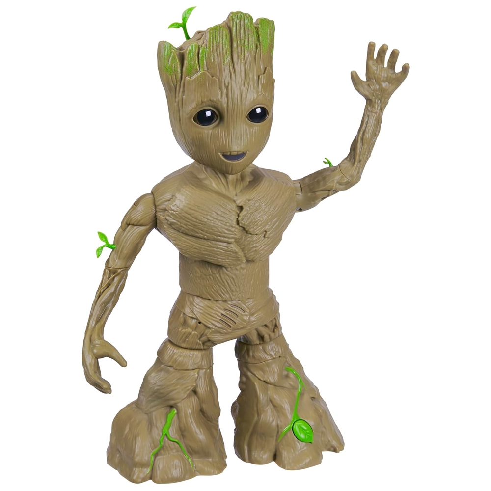 Figura Interactiva De I Am Groot Groove 'n Grow Groot Hasbro F8027