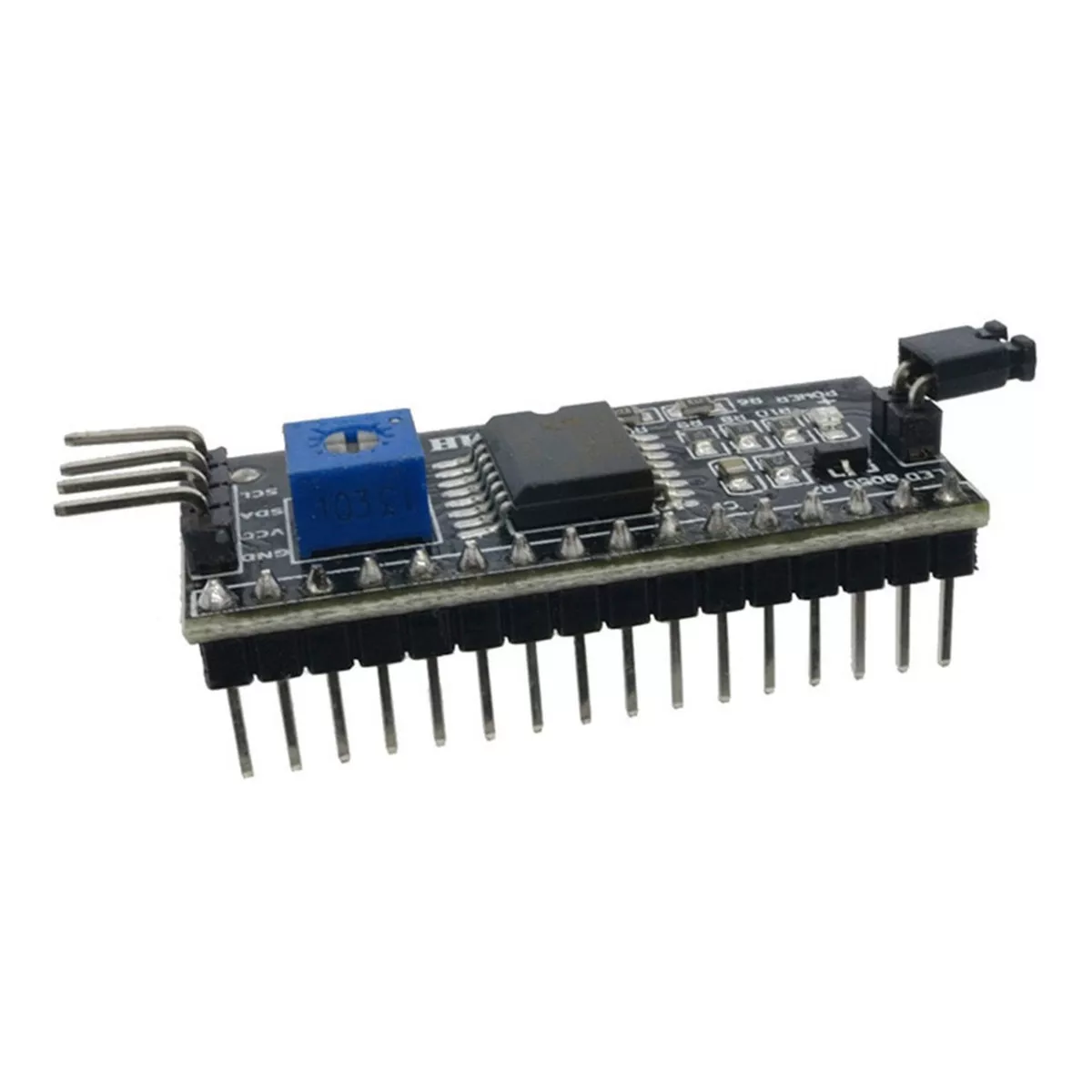 Pantalla LCD 16x2 1602 HD44780 Módulo conversor I2C para Arduino