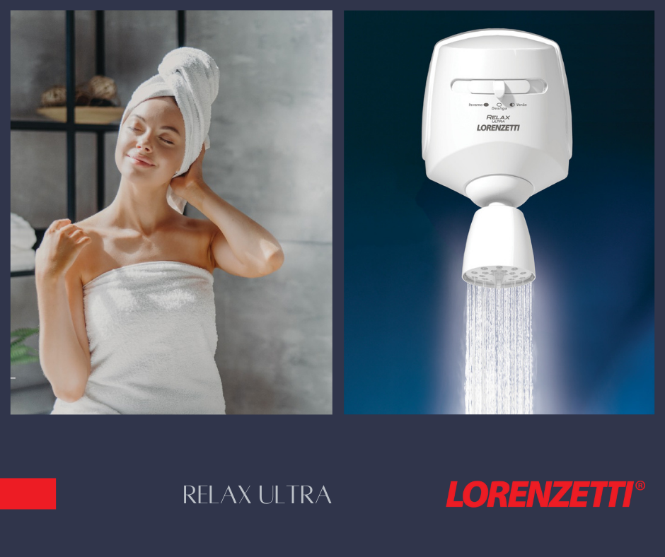 Regadera Relax Ultra Lorenzetti
