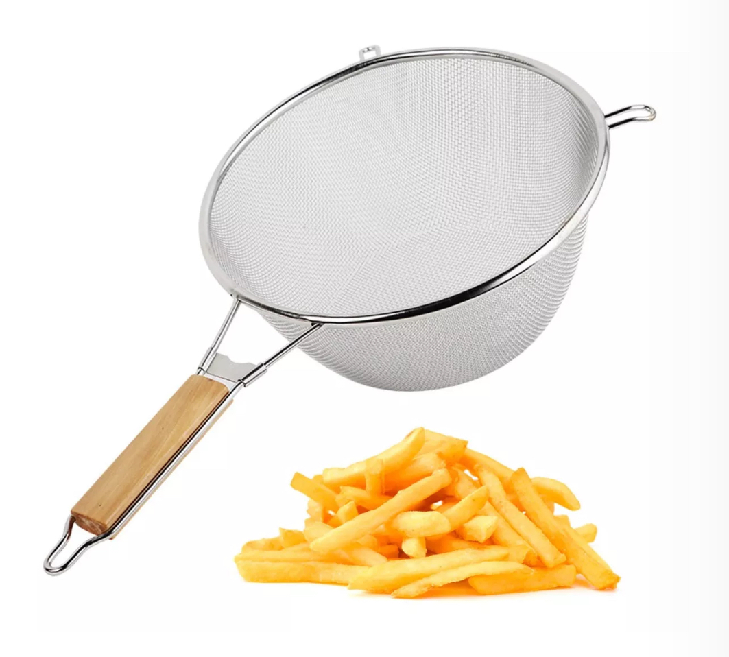 Colador Wünd Escurridor Canasta Freidora Cesta Acero Inoxidable