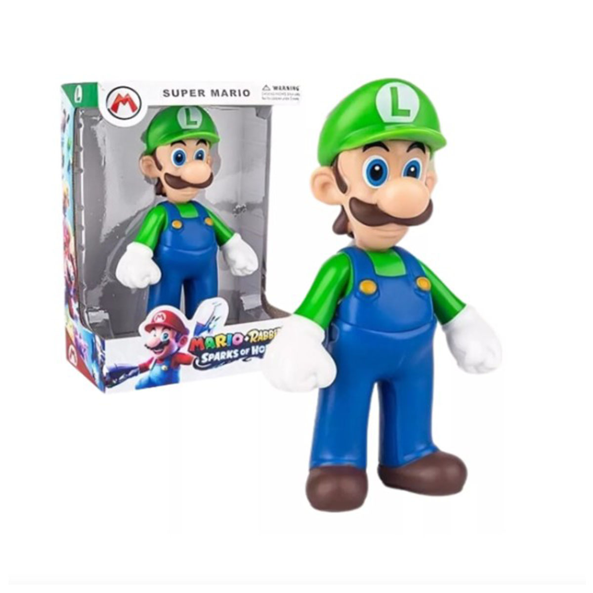 Figura Luigi New Super Mario Bros 24cm  DM 