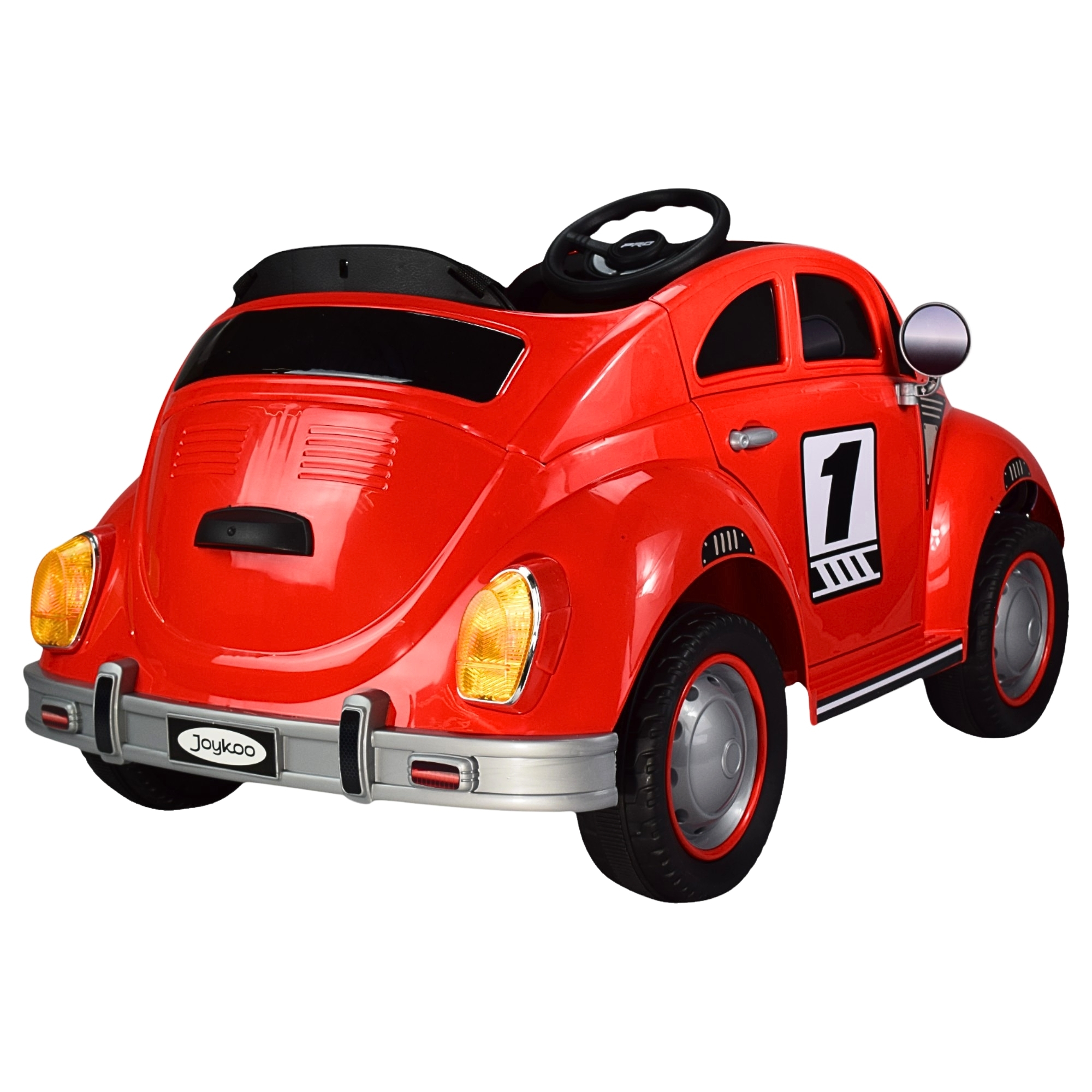 Montable para Niños Vocho Electrico Control Remoto luz 12V - ROJO