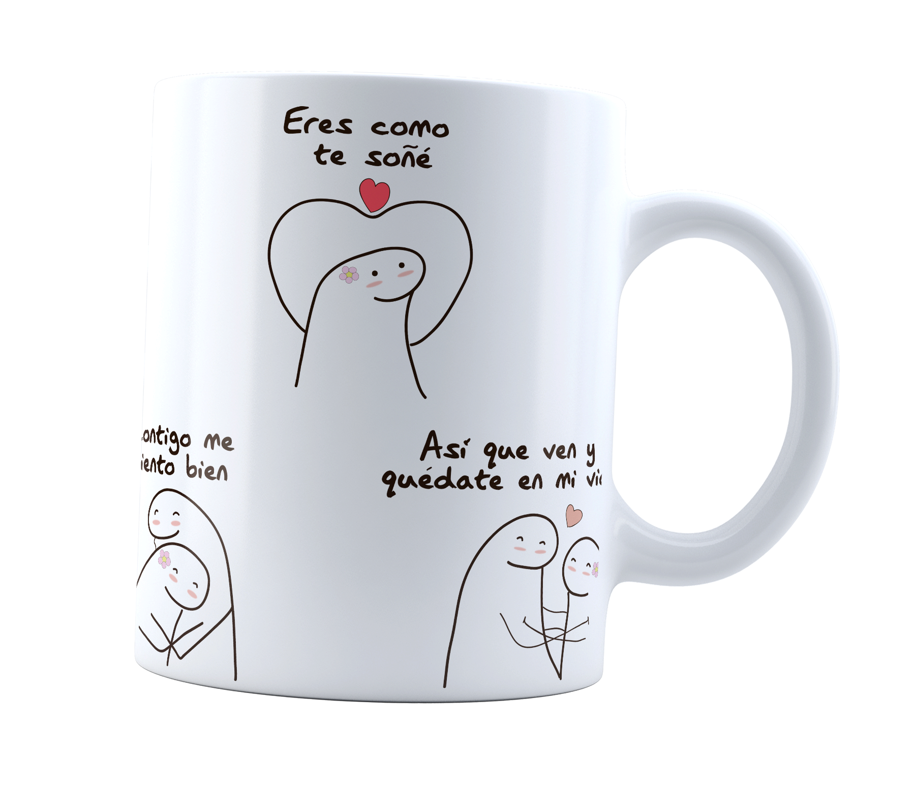 Taza Flork Tu Eres El Pincel Canción Amor Meme Tik Tk Café