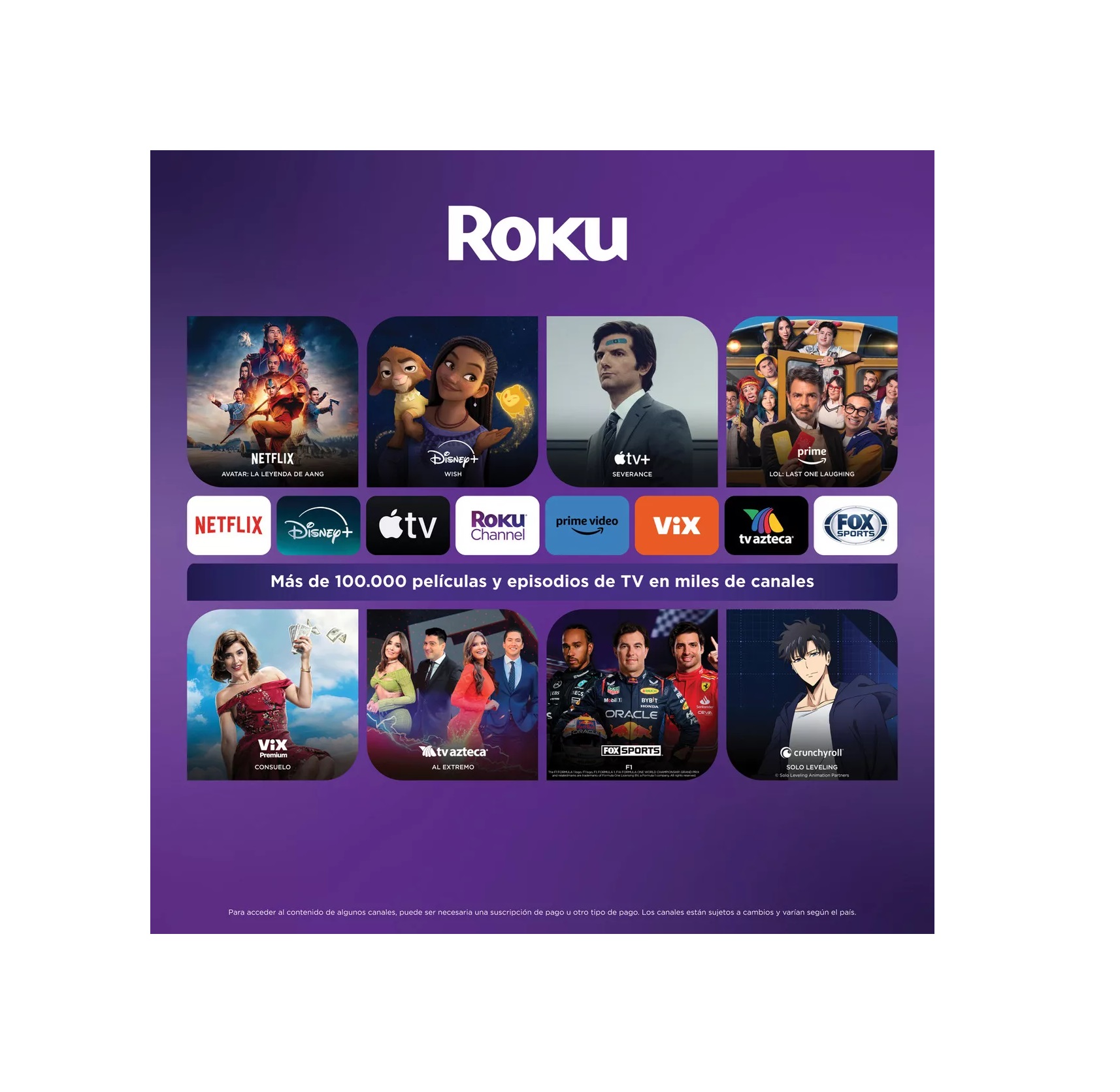 Dispositivo Streaming Roku Express Modelo 3960 Full HD Wifi HDMI Color Negro