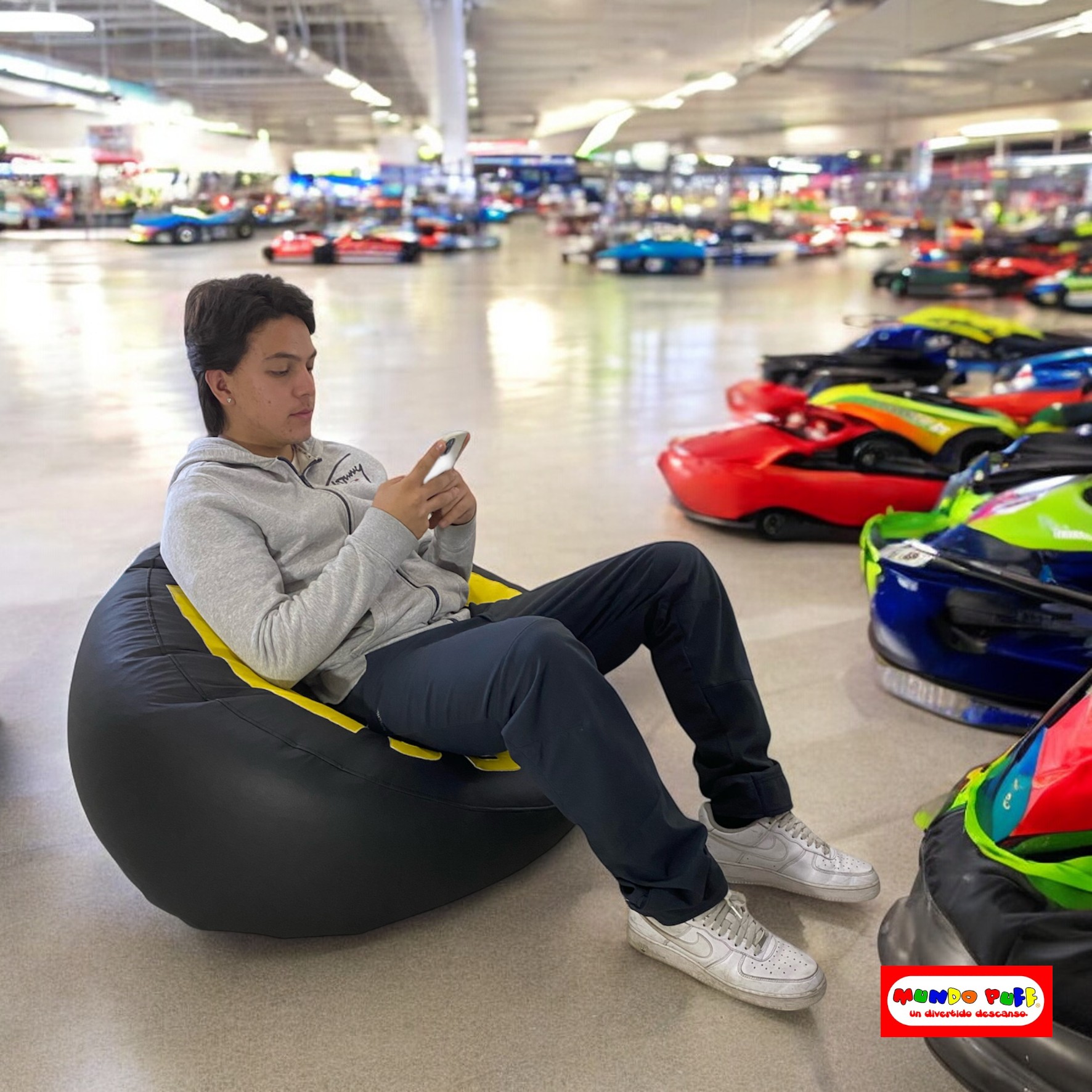 Sillón Puff Neumático marca Mundo Puff.