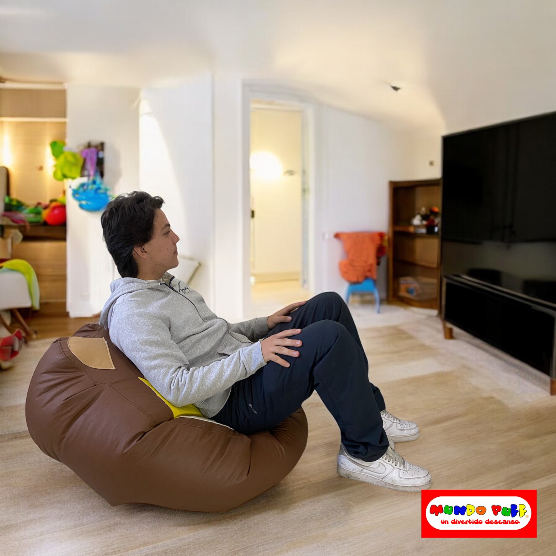 Sillón Puff León marca Mundo Puff.