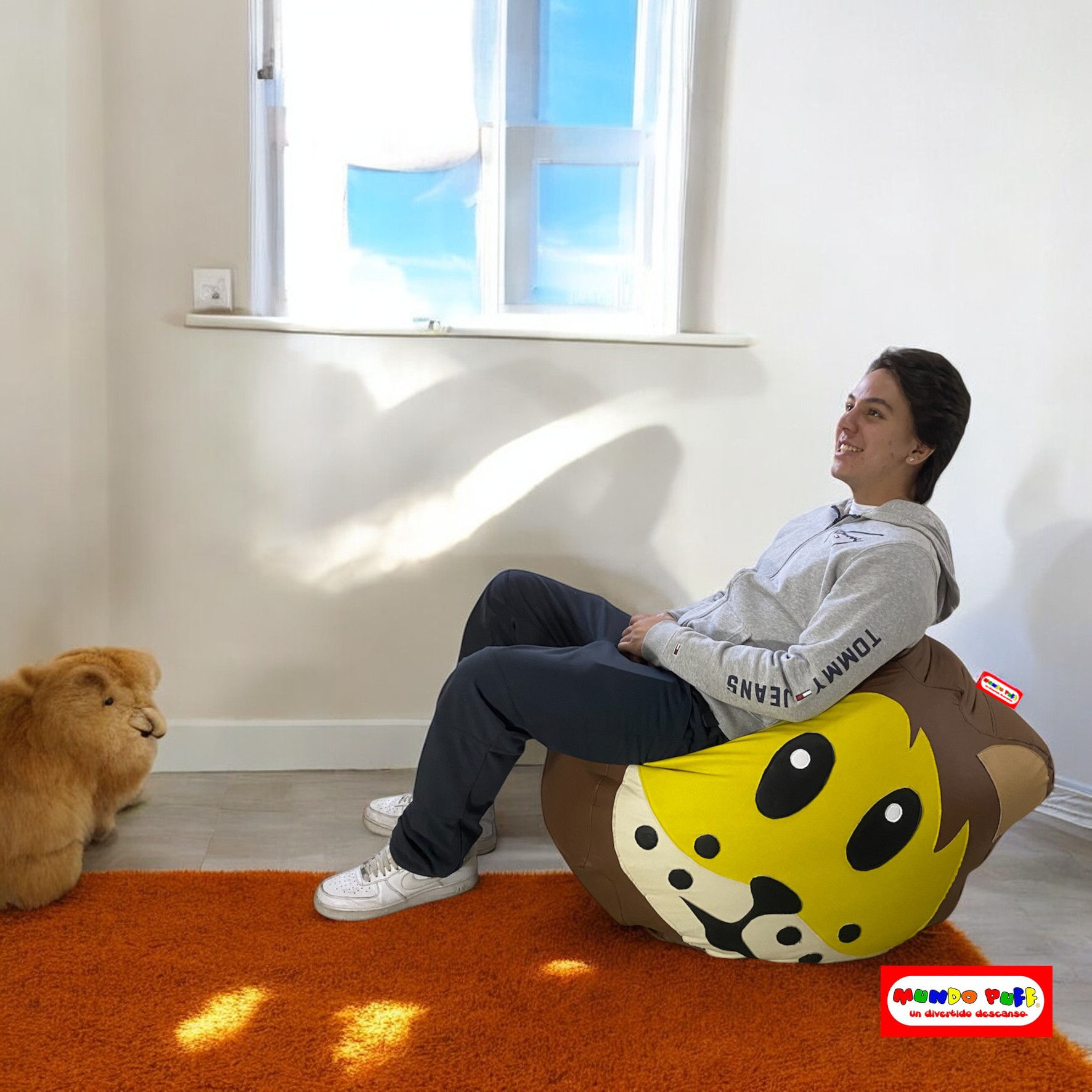 Sillón Puff León marca Mundo Puff.