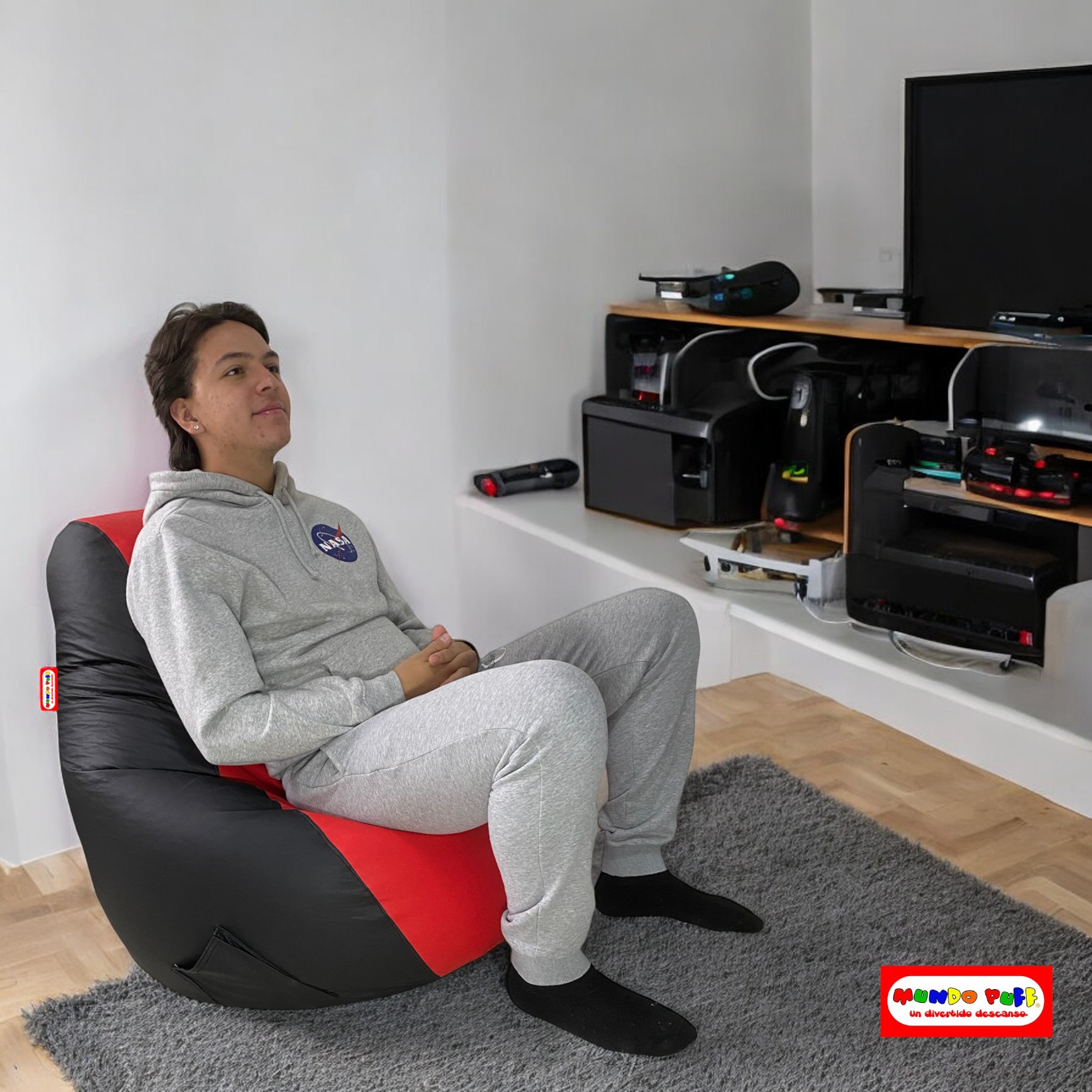 Sillón Puff Pera Gamer Estandar marca Mundo Puff 