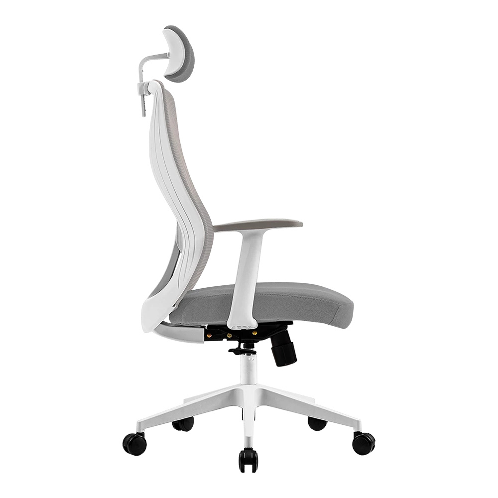 Acteck Silla Ejecutiva Floe Pro EC737 Ergonomica con Reposabrazos Blanco AC-937245