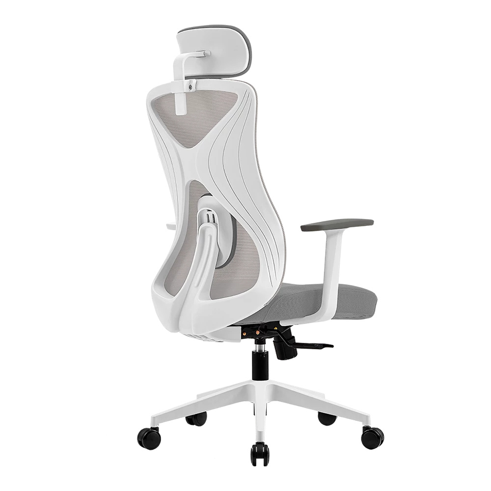Acteck Silla Ejecutiva Floe Pro EC737 Ergonomica con Reposabrazos Blanco AC-937245